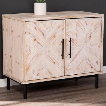 Southern Enterprises Eslanton Anywhere Cabinet in Whitewashed, , large