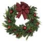 The Gerson Company 32" Mixed Pine Wreath with 50 LED Lights in Green, , large
