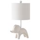 Safavieh Ellie Elephant Table Lamp in White, , large
