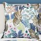 J. Queen New York Rainforest 26" Square Euro Pillow Sham in Teal, , large