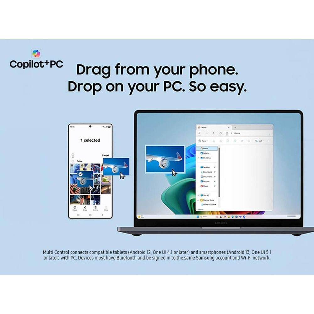 Samsung Galaxy Book6 Ultra 16" Laptop | Intel Core Ultra X7 - 32GB RAM - Intel Arc B390 Graphics - 1TB SSD in Gray, , large