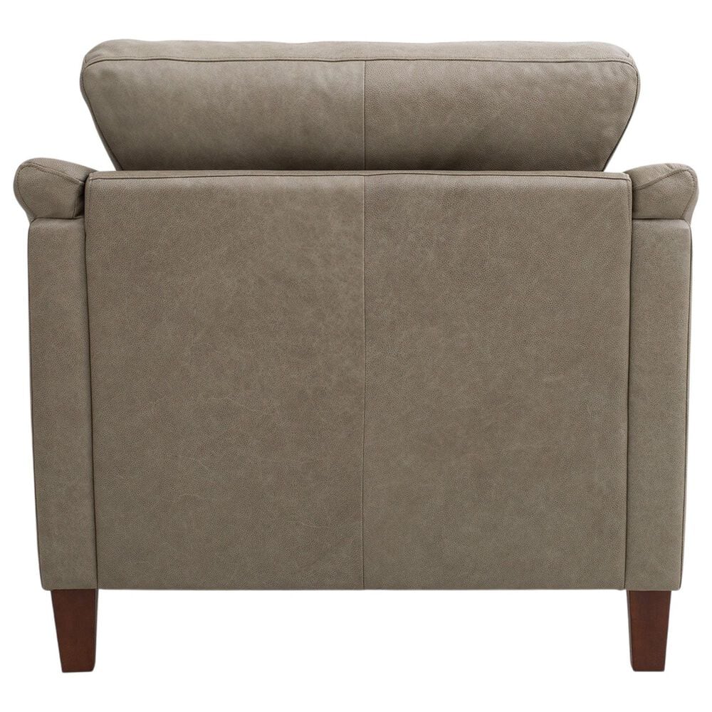 Italiano Furniture Ellis Accent Chair and Ottoman in Green Pea, , large