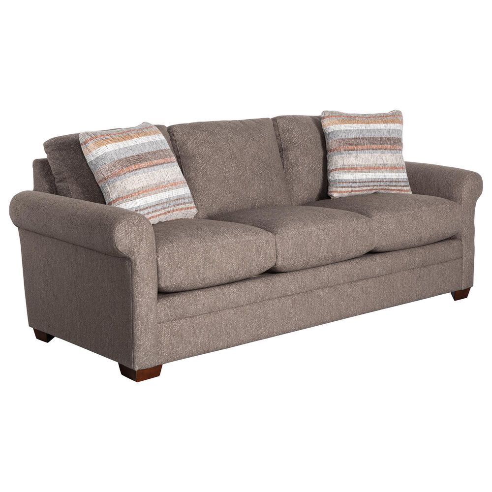 Hickorycraft Furniture Stationary Sofa in Gray, , large