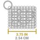 Lodge Chainmail Scrubbing Pad in Blue, , large