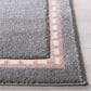 Safavieh Carousel CRK166 3"3" x 5"3" Grey and Ivory Kids Area Rug, , large