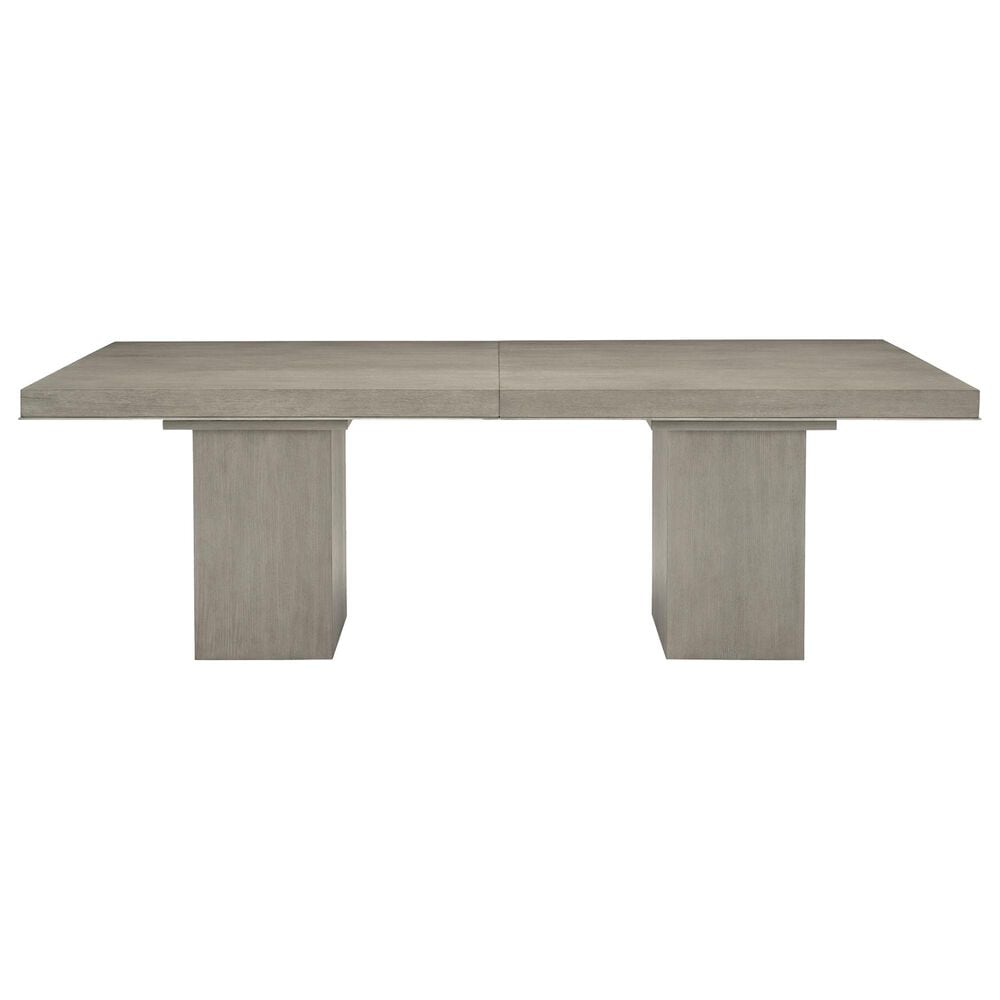 Bernhardt Linea Rectangular Dining Table in Cerused Greige - Table Only, , large