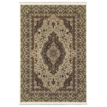 Oriental Weavers Masterpiece 5560W 9"10" x 12"10" Ivory Area Rug, , large