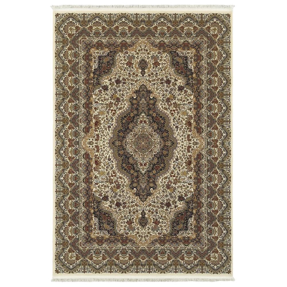 Oriental Weavers Masterpiece 5560W 9"10" x 12"10" Ivory Area Rug, , large
