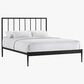 Hawthorne Furniture Modern Queen Metal Panel Bed in Matte, , large