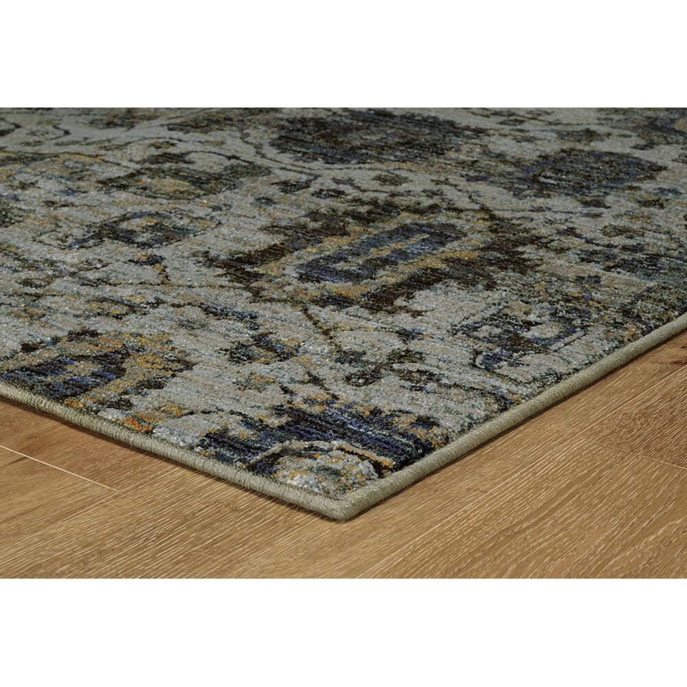 Oriental Weavers Andorra 7120A 10&#39; x 13&#39;2&quot; Blue and Navy Area Rug, , large
