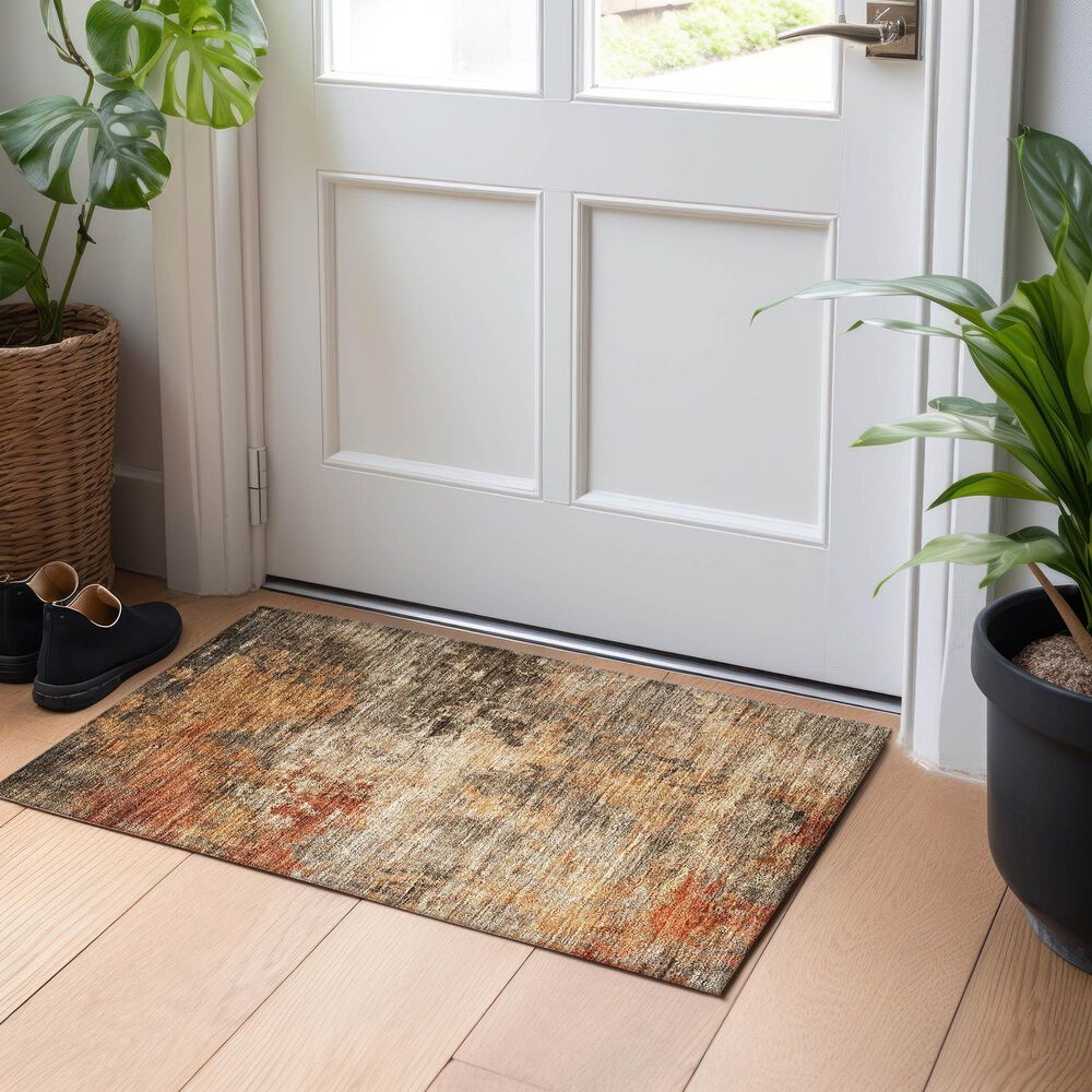 Dalyn Rug Company Nouveau NV24 1&#39;8&quot; x 2&#39;6&quot; Khaki Indoor/Outdoor Area Rug, , large