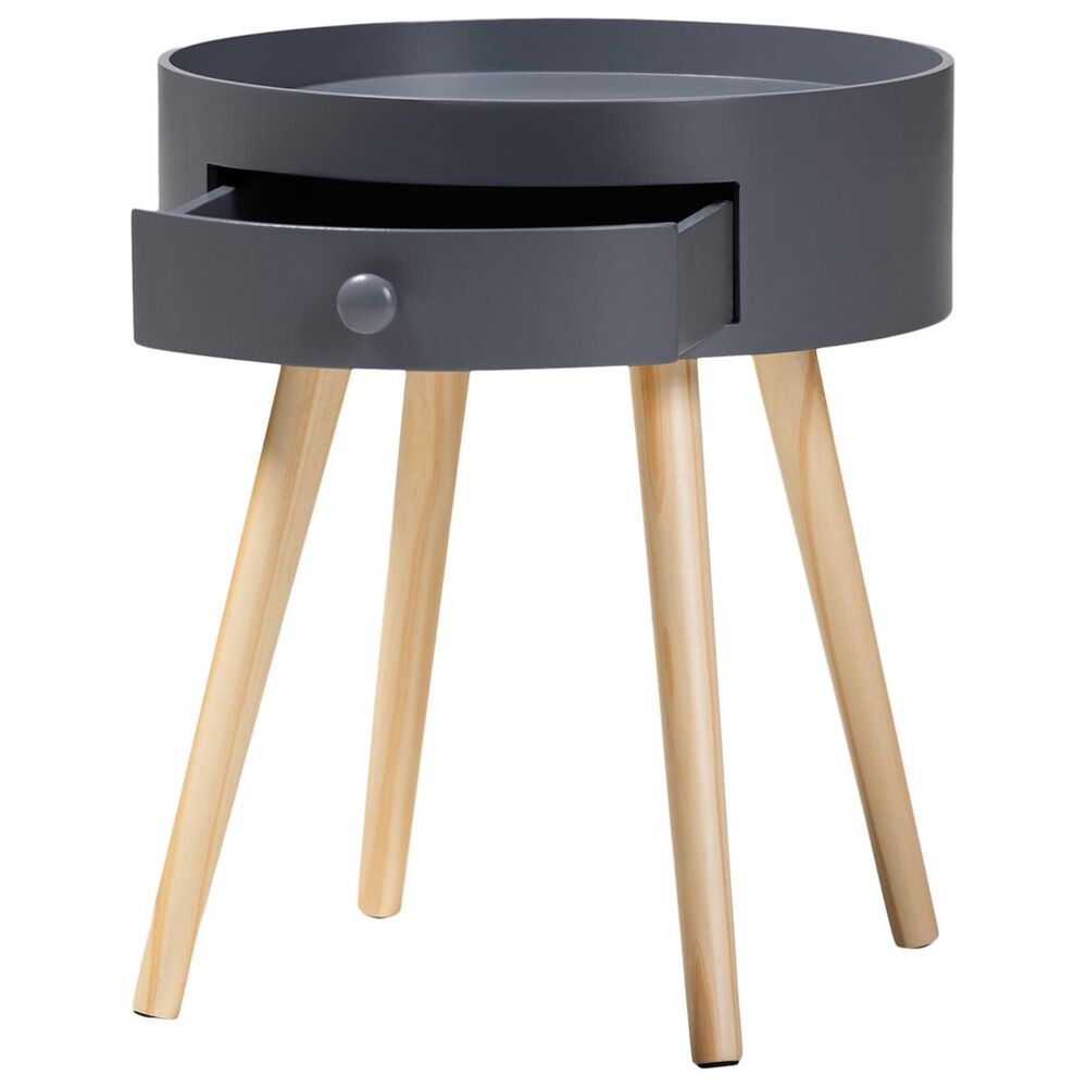 Baxton Studio Jessen 1-Drawer Nightstand in Gray/Natural, , large