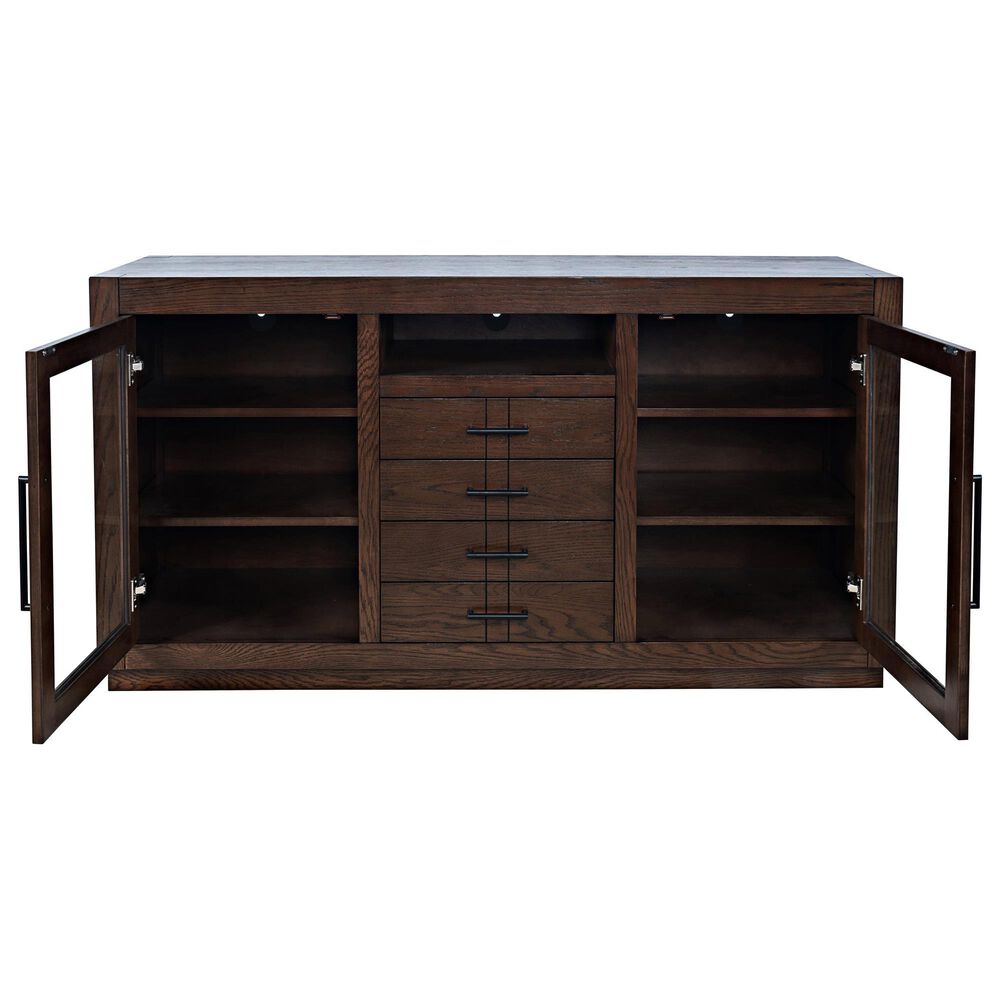 Waltham Auburn Hills 50&quot; Console in Dark Oak, , large