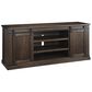 Ashley Budmore Extra Large TV Stand in Rustic Brown, , large