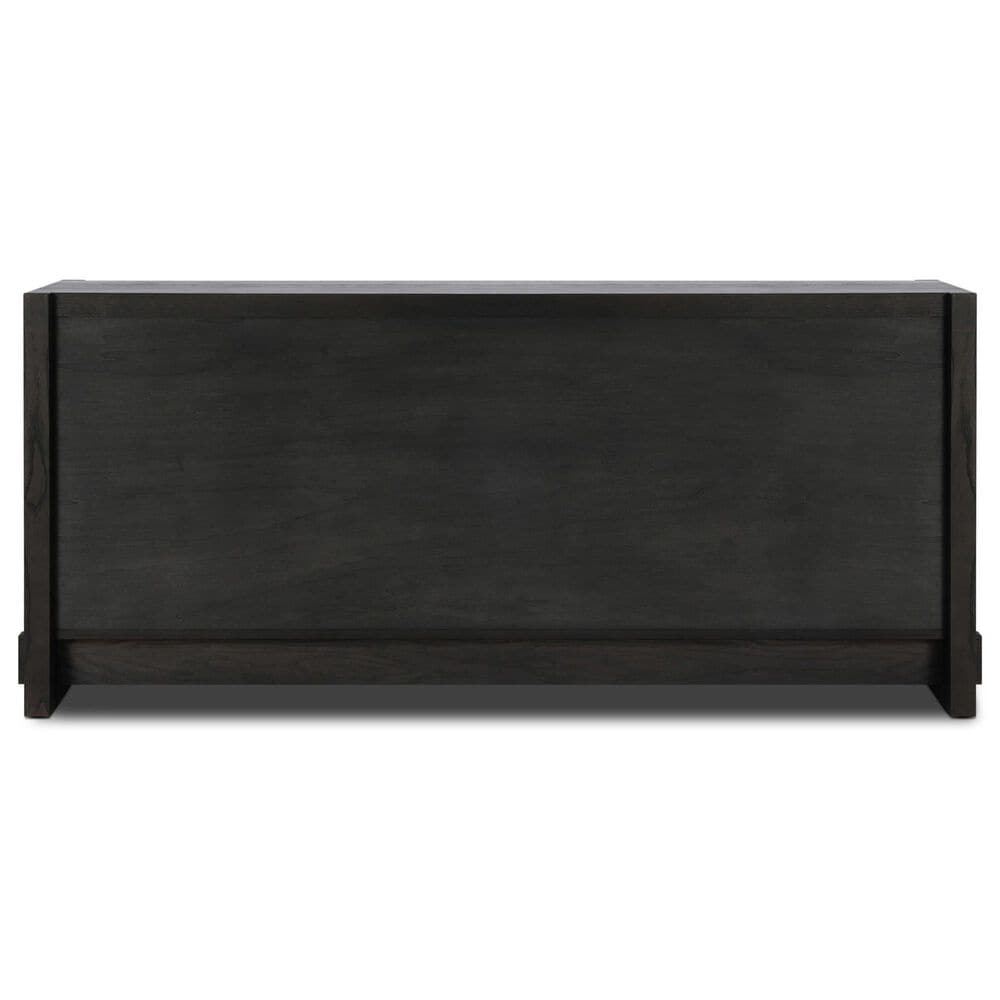 Four Hands Aramis 6 Drawer Dresser Only in Smoked Black Resawn, , large