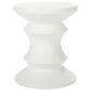 Safavieh Palmdale Patio Accent Stool in Ivory, , large