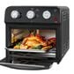 HOMLUX 12.5 Qt 7-In-1 Air Fryer Toaster Oven in Black, , large