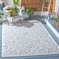 Safavieh Cabana CBN662A 4"5" x 6"5" Ivory and Grey Indoor/Outdoor Area Performance Rug, , large