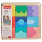 Fisher Price 20-Piece Wooden Interlocking Blocks Puzzle, , large