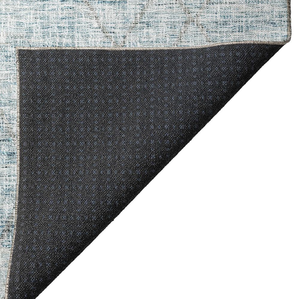 Dalyn Rug Company Portico PO1 Teal 2&#39;3&quot; x 7&#39;6&quot; Runner, , large