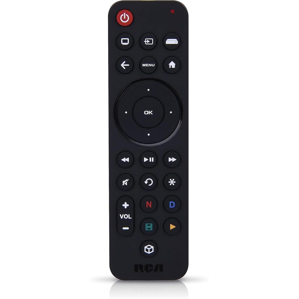 RCA Universal 3-Device Rechargeable Streaming Remote in Black, , large