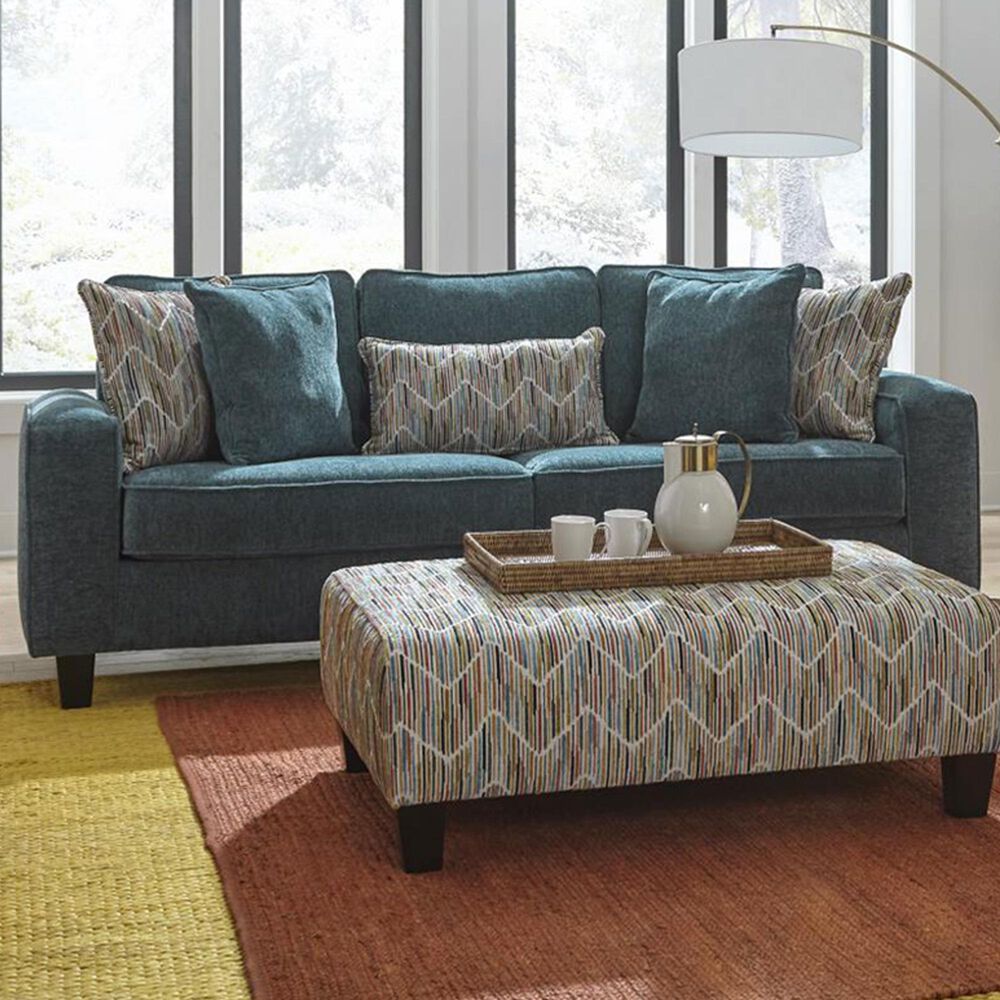 Albany Furniture Lexington Sofa in Jade NFM