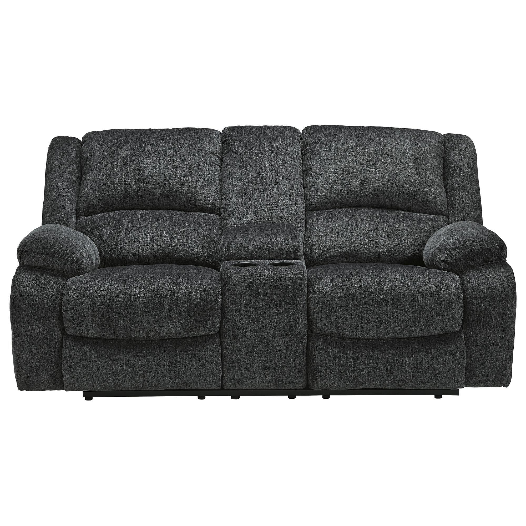 Signature Design by Ashley Draycoll Manual Reclining Sofa and