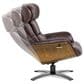 Jennifer Taylor Home Jovan Manual Recliner Lounge Chair in Cacao Espresso Brown, , large