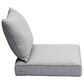 HOMLUX 25" x 25" Outdoor Seat Cushion and Back Cushion Set in Light Gray, , large