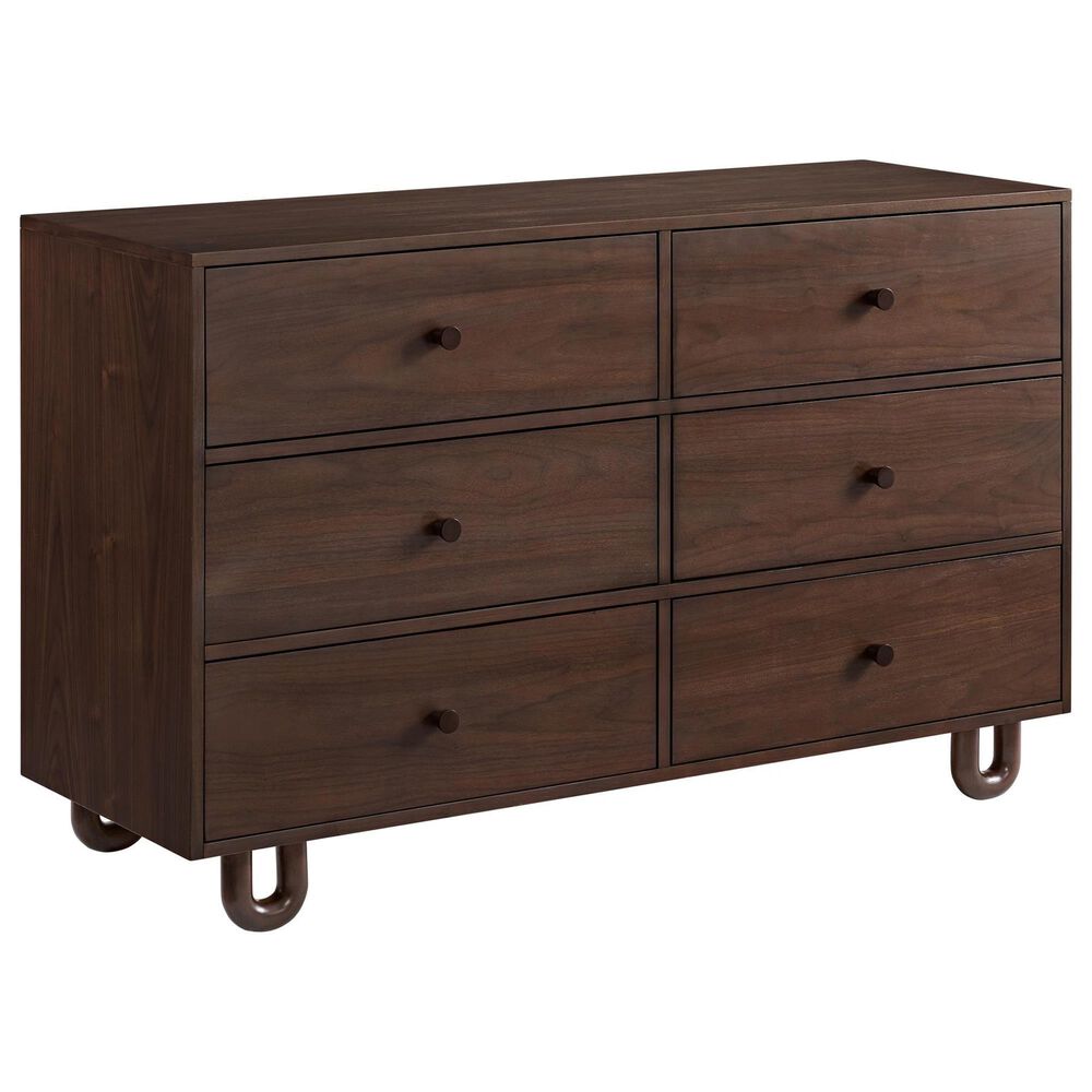 Oxford Baby Meridian 2-Piece Nursery Set with 3-in-1 Convertible Crib and Dresser in Cognac, , large
