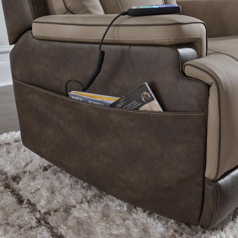 Ashley 4Z-Peaceful Pause Power Lift Recliner in Sand, , large