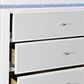 Global Furniture USA Alina 9-Drawer Dresser Only in White with LED, , large