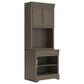 Ashley Janismore 79" Bookcase in Weathered Gray, , large
