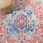 Safavieh Riviera 4"5" x 6"5" Navy and Red Area Rug, , large