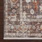 Loloi Bonney 2" x 3" Charcoal and Spice Area Rug, , large