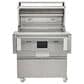 Coyote Outdoor 36" Gen3 Freestanding Pellet Grill with Cart in Stainless Steel, , large