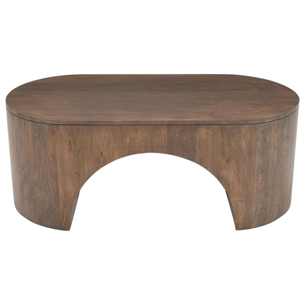Waltham Luna Coffee Table in Umber Brown, , large