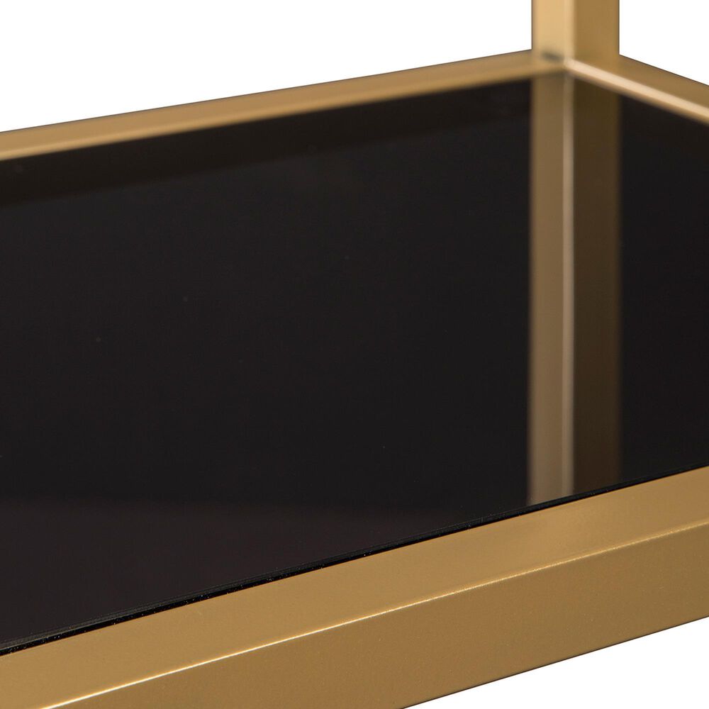 Ashley Frankwell Wall Unit in Gold and Gray, , large