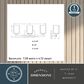 Vaxcel Robey 3-Light Bathroom Vanity in Polished Nickel, , large