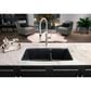Blanco Performa 60/40 Double Bowl Kitchen Sink with Low Divide in Anthracite, , large