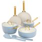 Green Pan Reserve Pro 10-Piece Cookware Set in Glacier, , large