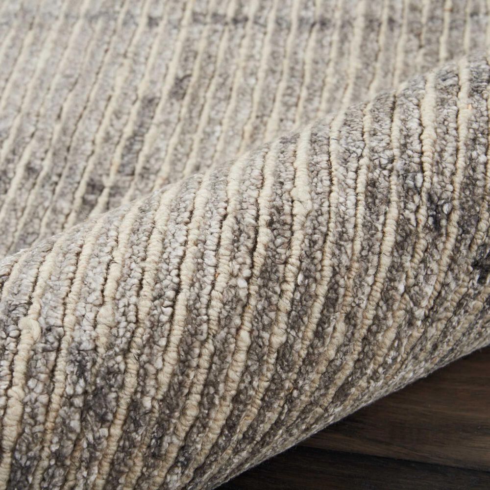 Nourison Ellora ELL02 9&#39;9&quot; x 13&#39;9&quot; Stone Area Rug, , large