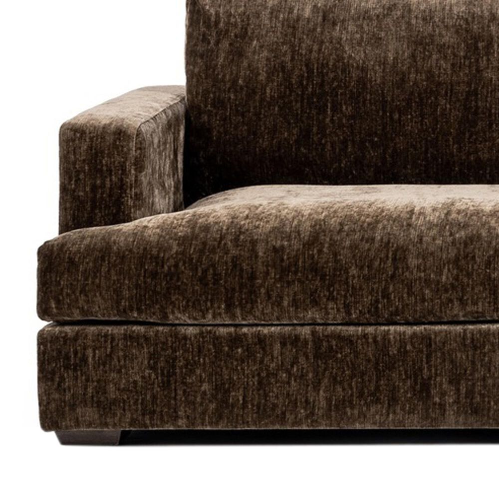 Classic Home Ludwig 3-Piece Stationary Sofa in Mossed Brown, , large