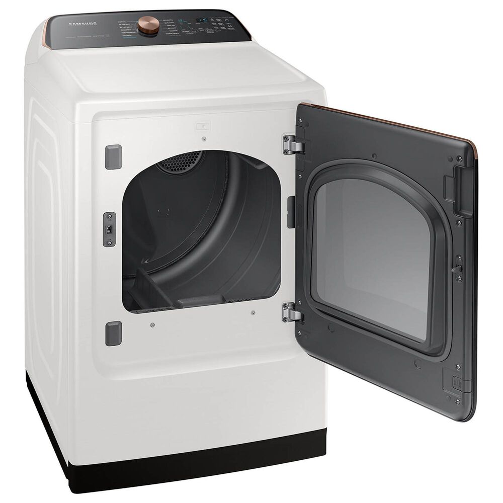 Samsung 7.4 Cu. Ft. Smart Gas Dryer with Steam Sanitize+ in Ivory, , large