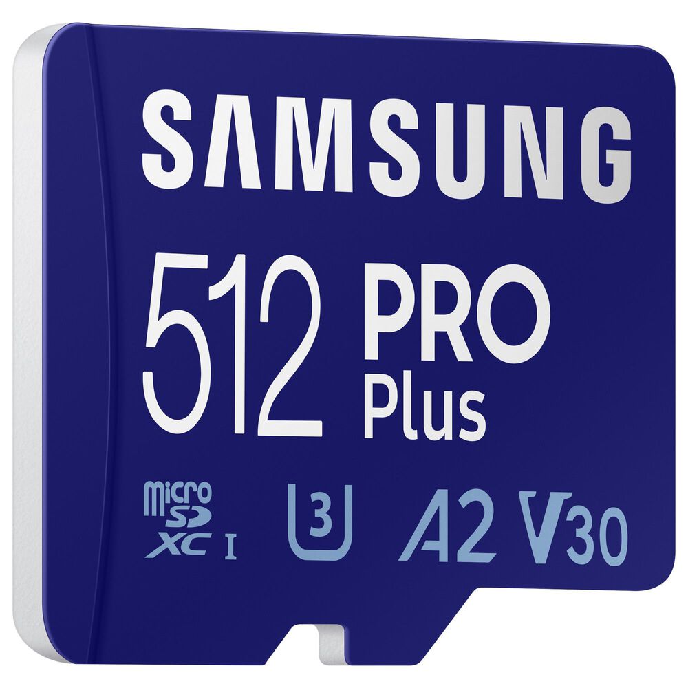 Samsung 512GB PRO Plus + Adapter microSDXC Memory Card, , large
