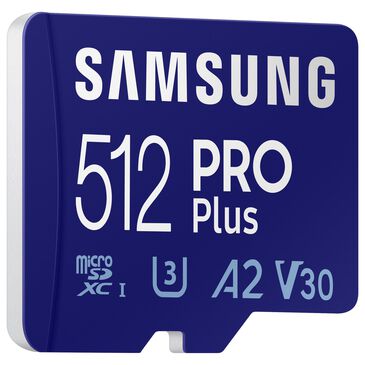 Samsung 512GB PRO Plus + Adapter microSDXC Memory Card, , large