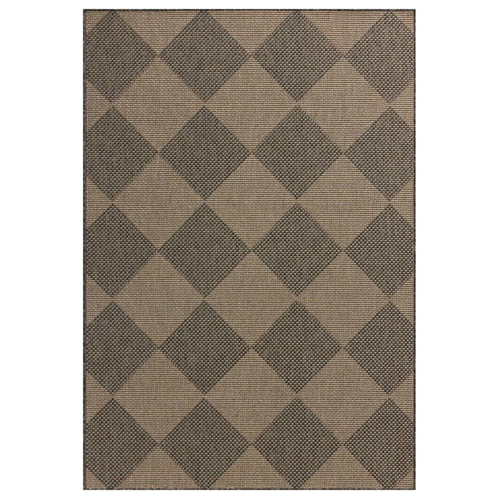 Loloi II Providence 9"2" x 13" Graphite and Sand Indoor/Outdoor Area Rug, , large