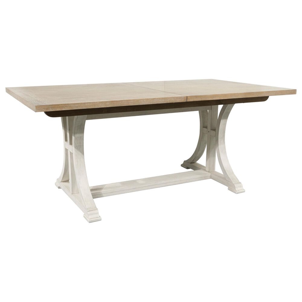 Ashley Shaybrock Dining Table in Antique White and Light Grayish Brown - Table Only, , large