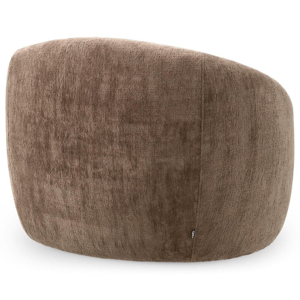 Eichholtz Amore Swivel Chair in Avelin Brown, , large
