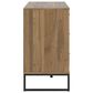 Ashley Deanlow 6-Drawer Dresser in Honey Brown and Dark Pewter, , large
